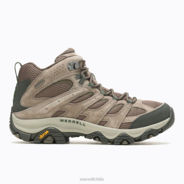 Merrell boulder ancho ancho impermeable moab 3 mid para hombre calzado 824H113 roca hombres