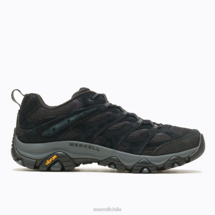 Merrell moab 3 ancho ancho negro noche para hombre calzado 824H107 noche negra hombres