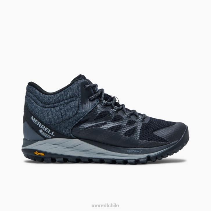 Merrell antera 2 mid gore-tex negra mujer calzado 824H692 negro mujer