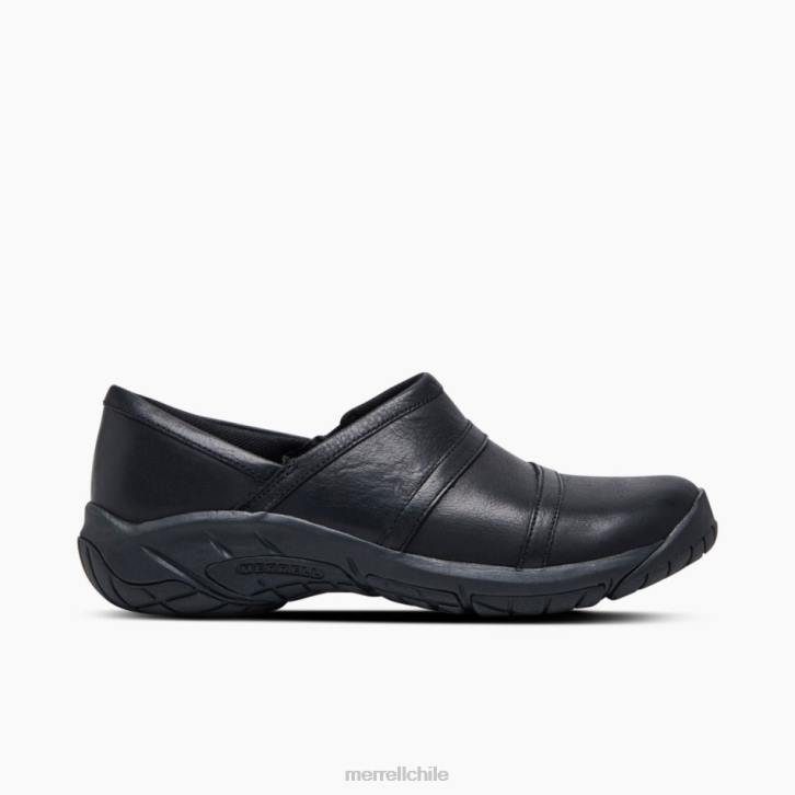 Merrell mujer encore moc 4 cuero ancho ancho negro calzado 824H686 negro mujer